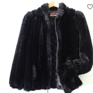 Vintage faux fur coat